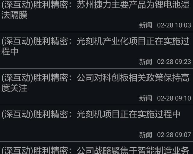 胜利精密重组最新消息,讲解词语解释释义